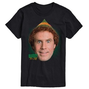 Men's - Elf - Buddy Portrait Short Sleeve Graphic T-Shirt - 1 of 4