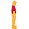 HalloweenCostumes.com Disney’s Deluxe Winnie the Pooh Costume, Adult Men and Women’s Hooded Halloween Onesie with Mittens - 4 of 4