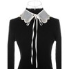 Elerevyo Women Rhinestone Detachable Fake Peter Pan Collar Little Shawl 1 Pc - 2 of 4