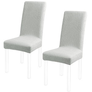 PiccoCasa Stretch Spandex Fabric Removable Washable Parsons Chair Slipcover - 1 of 4