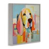 Stupell Industries Abstract Dog Portrait, 17" x 17" - 3 of 4