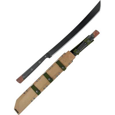 Condor Tool & Knife Yoshimi Heavy Duty Machete - 1075 High Carbon Steel - Cutlass Machete - 4.5mm Thick - 19.1in Blade - 47.5oz