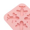 Unique Bargains Chocolate Mould 4-Cavity Airplane Candy Mould Hand Wash 5.55"x5.51"x0.83" 1 Pc - 4 of 4