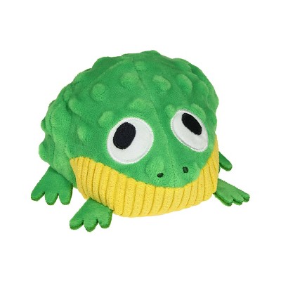 BARK Summer Big Shake Lake Billy Ballfrog Dog Plush Toy