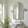 Lirago Accent Mirror Vanity Mirror Decor Mirror Wall Mirror 36x24 Silver - 2 of 4