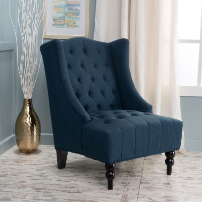 CAVINAS Accent Chair Upholstered Wingback Chair Sofa Chair Comfy Chair Reading Chair
