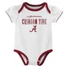 NCAA Alabama Crimson Tide Infant Girls' 3pk Bodysuit - 2 of 4