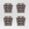 4pk Paper Coasters - Threshold™ - 3 of 3