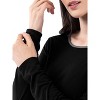 Fruit of the Loom Women's and Women's Plus Long Sleeve Pajama Set - 3 of 4