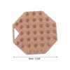 Unique Bargains Octagonal Hair Shampoo Brush 3.54"x0.83" 1 Pc - 3 of 4