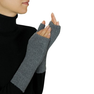 Lona Scott Women's Pure Cashmere Fingerless Mitts