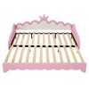 NicBex 75" Twin Size Day Bed with Trundle, Morden Daybed with LED Lights and Crown Headboard for Bedrooms - 3 of 4