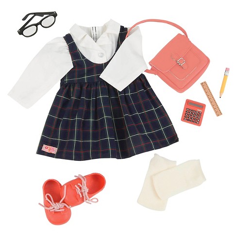 Barbie Clothes, Deluxe Bag With School Outfit And Themed Accessories :  Target