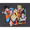 Dragon Ball Z Men's Character Triangle Design Adult Anime Ringer T-Shirt - 3 of 4
