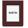 PosterPalooza | Photo Size Shadow Box 1.5" Depth Brown Picture Frame - UV Acrylic, Backing, Hanging Hardware - 2 of 4