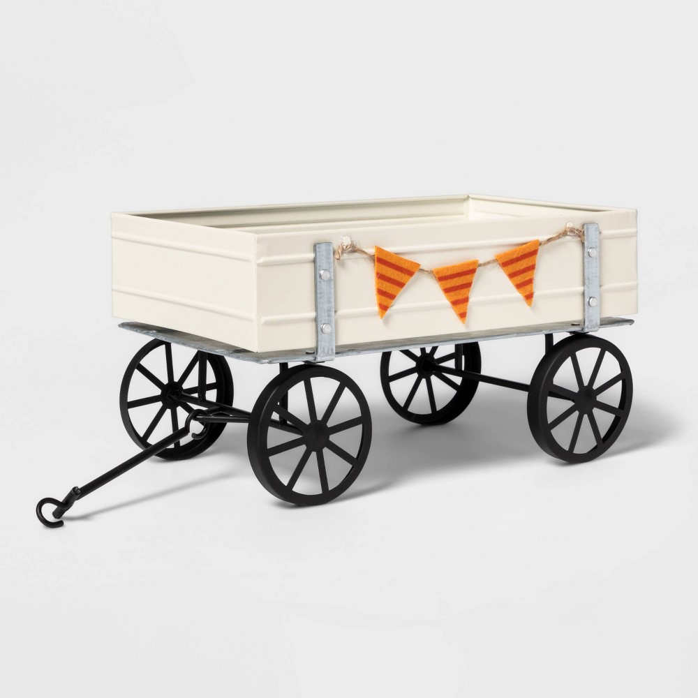 Halloween Harvest Metal Wagon Decorative Prop - Hyde & EEK! Boutique