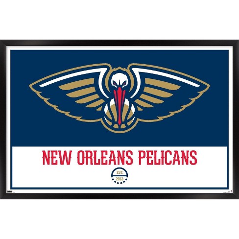 Personalize Your New Orleans Pelicans Jersey NBA Poster with