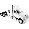 Kenworth W990 with Stand Up Sleeper Cab White 1/87 (HO) Scale Plastic Model Car by HO Logistics - 2 of 4