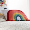 Chantal Rainbow Crewel Tassel Decorative Pillow - Arte Boema - image 2 of 4