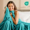 Microplush Fleece Bed Blanket by Bare Home - 3 of 4