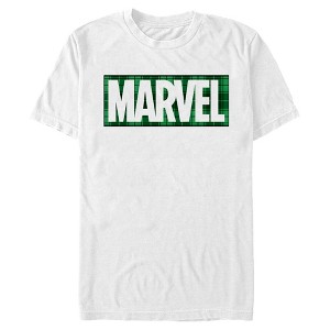 Men's Marvel St. Patrick's Day Green Marvel Logo T-Shirt - 1 of 4