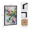 Kate & Laurel All Things Decor 12"x16" Gallery Jewel Tone Botanical Abstract Print by The Creative Bunch Studio Black - 3 of 4