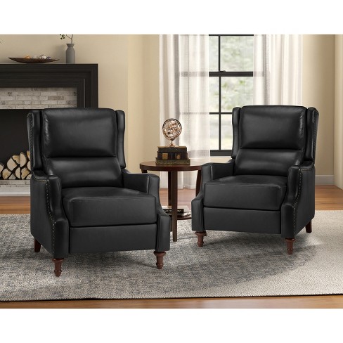 Target on sale leather recliners