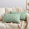 REGALWOVEN Floral Pattern Decoration Throw Pillow Cover for Outdoor Indoor 2 Pcs - 2 of 4