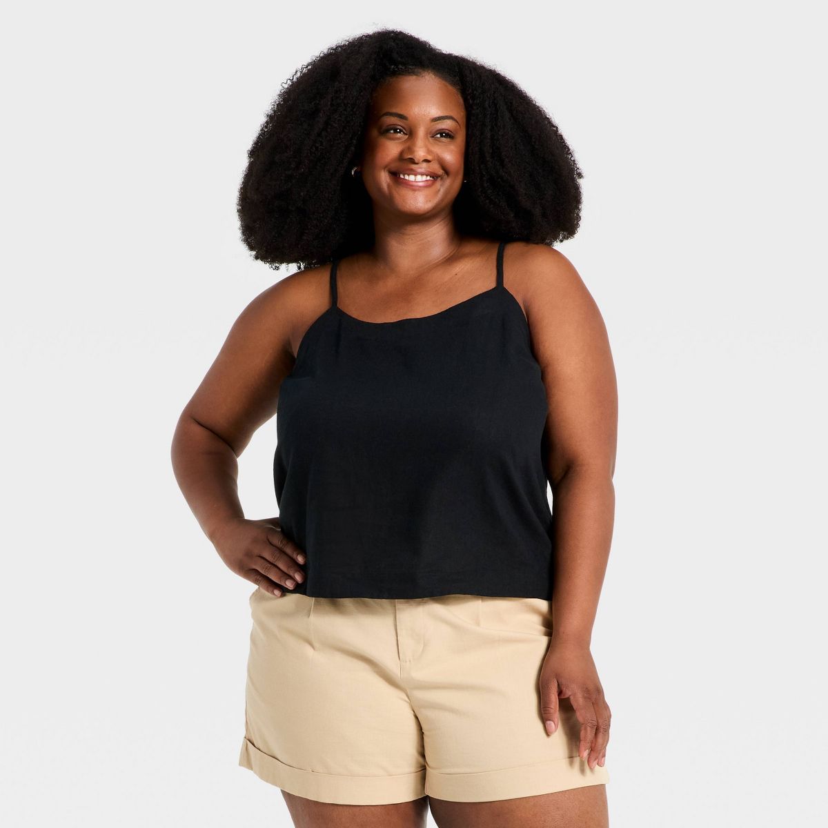 Women's Linen Cami - A New Day™ - thumbnail 4