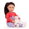 Our Generation Willow with Storybook & Plush Bunny 18" Posable Sleepover Doll - image 3 of 4