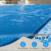 Pool Cover, Winter Pool Cover for Above Ground Pools, 300μm Heat Retaining Blanket for In-Ground - 3 of 4