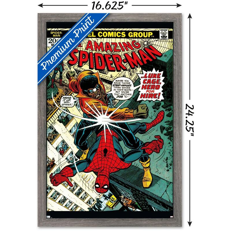 Trends International Marvel Comics - Amazing Spider-Man #123 Framed Wall Poster Prints, 3 of 7