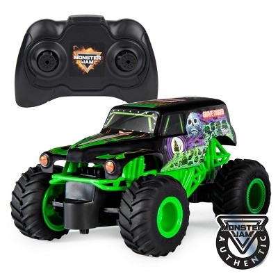 Monster Jam Official Grave Digger Vs Megalodon Racing Rivals Remote Control Monster  Trucks - 1:24 Scale - 2 Pk : Target