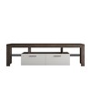 NicBex TV Stand Morden TV Stand with LED Lights Modern Media Console for Living Room, Bedroom - 3 of 4
