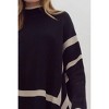 Women's Darcie Two Tone Sweater - entro - 3 of 4