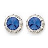 Dasha Dance Competition Earrings 17MM 2710 Clip on and Post - 4 of 4