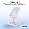 Link Foldable Wireless Charger for iPhone, Android & QI Enabled Devices - Great for Travelling - White - 3 of 4
