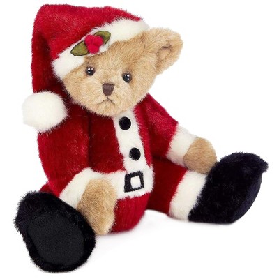 Bearington Papa Santa Bear, 14 Inch Stuffed Santa Bear Christmas Teddy Bear, Ideal Christmas Stuffed Animals Gift for Kids