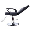 DOMETOUR All Purpose Heavy Duty Hydraulic Barber Chair for Salon, Reclining Extra Wide Seat, Spa Furniture Beauty Hair Salon Equipment - 2 of 4