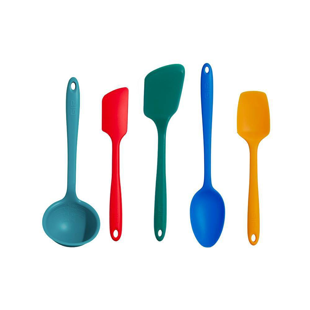 GIR: Get It Right 5pc Silicone Ultimate Kitchen Tool Set Madrid