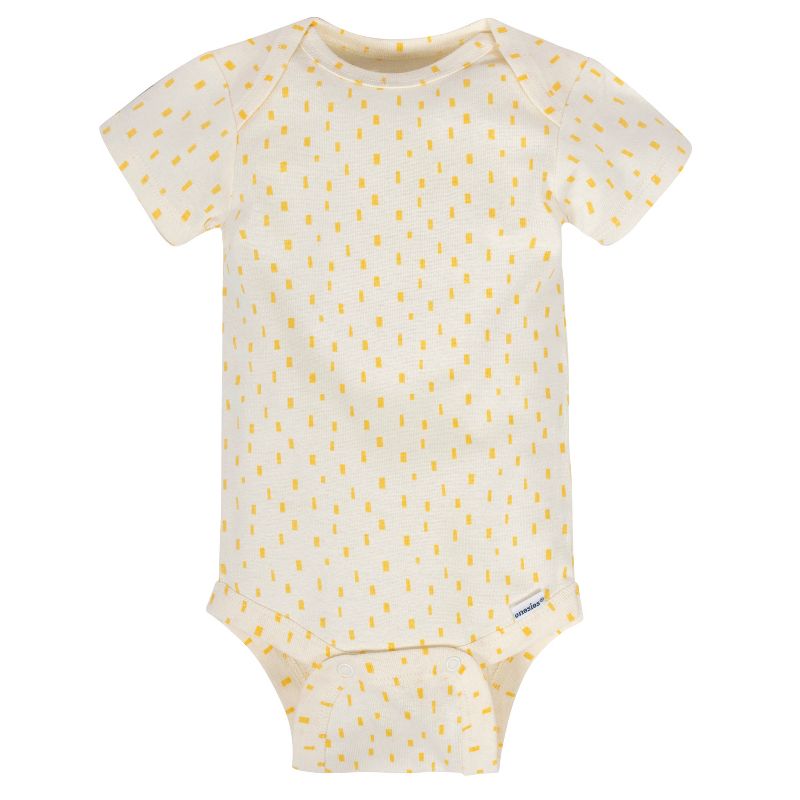 Gerber Baby Boys' Short Sleeve Onesies® Bodysuits, 8-Pack, 3 of 10