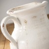 Sullivans Glazed Ceramic Pitcher Vase 8"H Off-White - 2 of 4