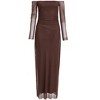 Mesh Bardot Maxi Dress - 4 of 4