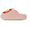 Kensie Slippers for Girls Smiley Face Slipper Shoes for Kids - Cute Slipper with Smile and Love Face Patch for Little Kid/Big Kid - 3 of 4