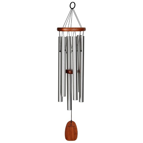 Woodstock Chimes Signature Collection, Woodstock Chimes of Comfort, 24'' Silver Wind Chime WCOC - image 1 of 4