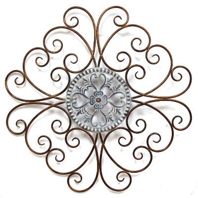 Scroll Medallion Wall Decor - Stratton Home Decor