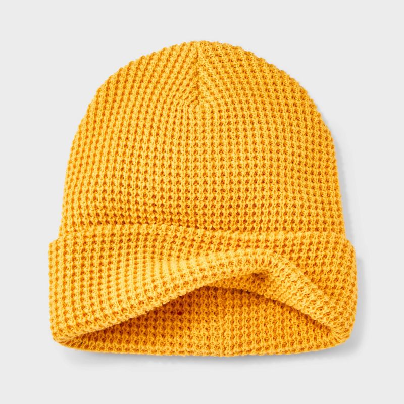 Men&#39;s Waffle Knit Value Beanie - Goodfellow &#38; Co&#8482;, 4 of 6