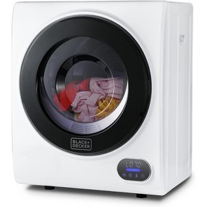 BLACK+DECKER Compact Clothes Dryer, 1.5 Cu. Ft. 850W Electric Dryer with Stainless Steel Drum, Mini Dryer for 5.5 lbs. of clothing - 1 of 4