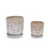 KTMBDW Plant Pots, Ceramic Planters with Drainage Holes, Flower Pots,Nursery Planting Pot for Indoor Out Door Plants - 3 of 4