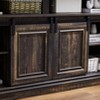VYNXARIA Mid Century Style Media Console Table with Sliding Door Storage Cabinet Large Storage Space Antique Brown for Entertainment Use - 4 of 4
